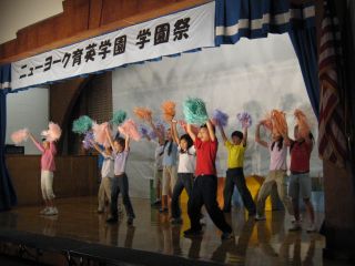 学園祭のステージ