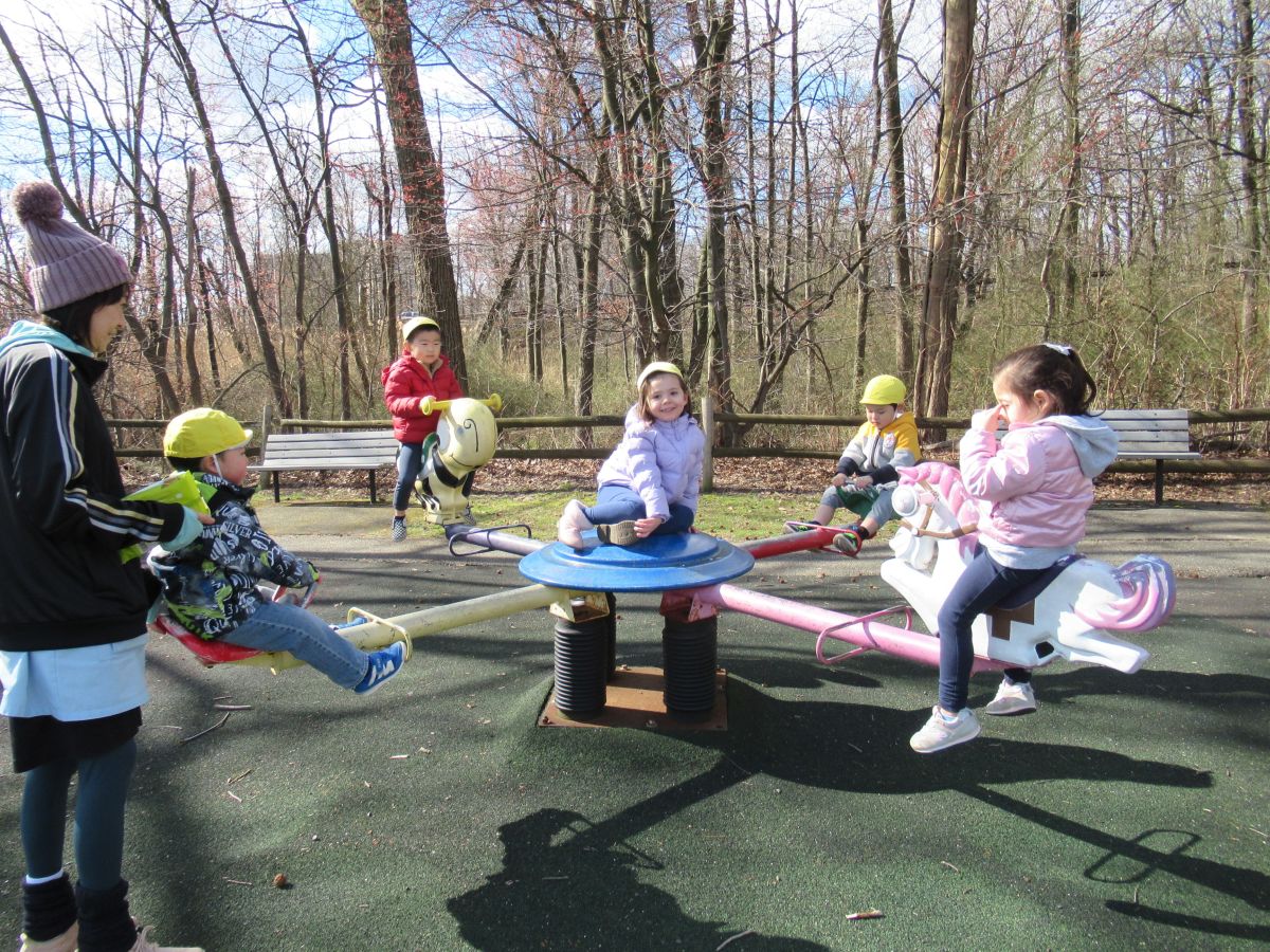 きりん：公園遊び