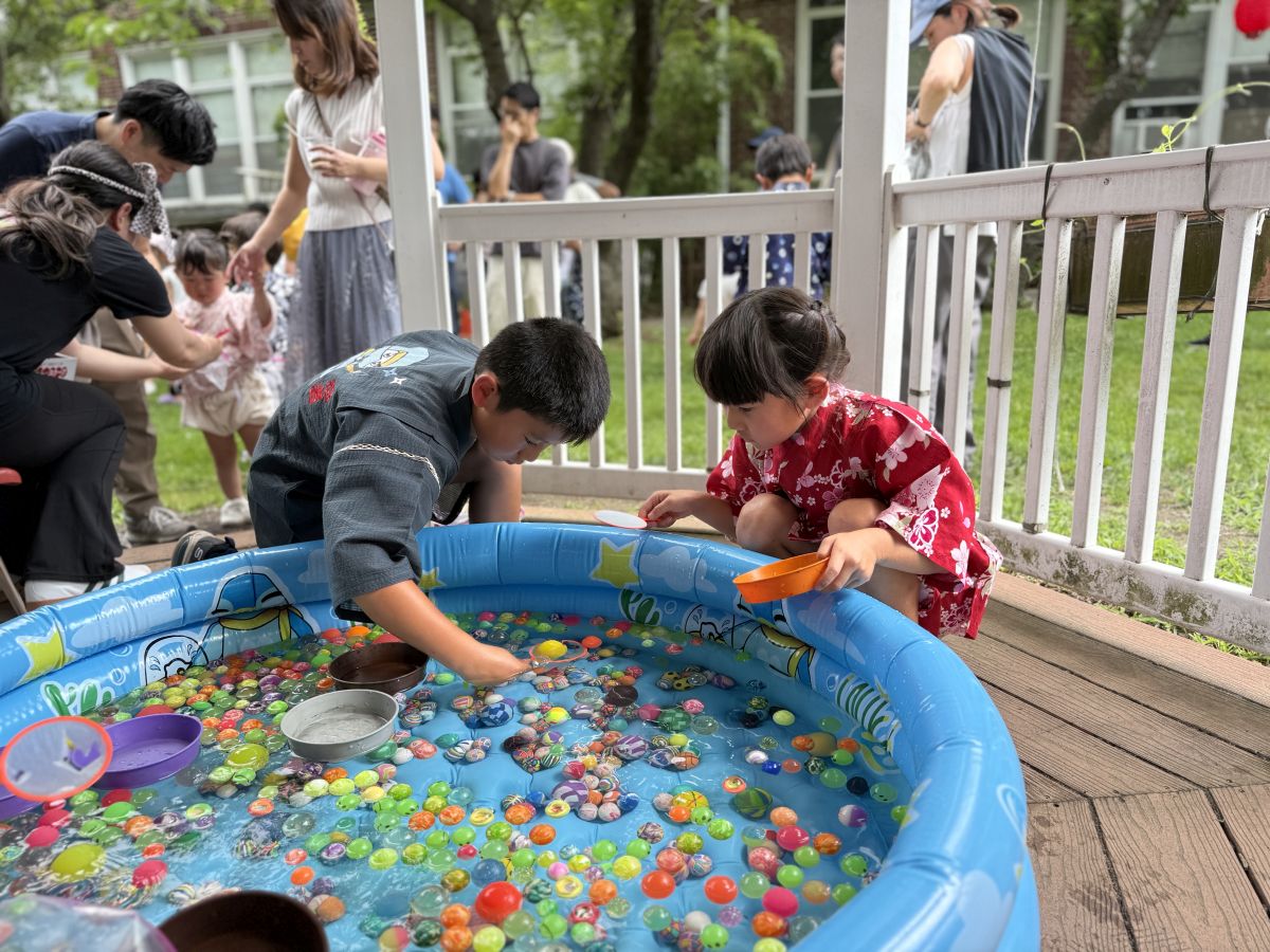 小学生サマー：縁日 スーパーボールすくい