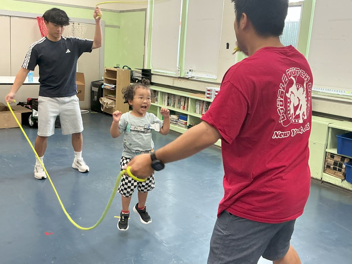 幼児サマー：運動ダブルダッチ