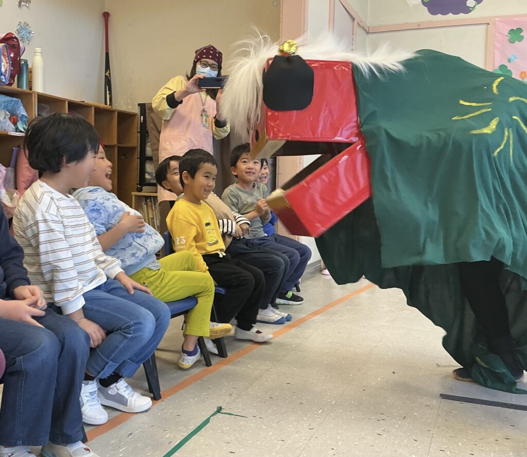 きゃー食べられる～