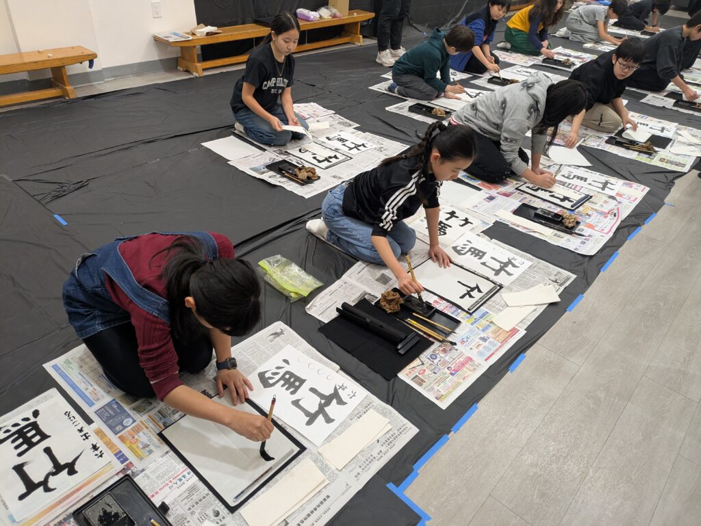 綺麗に書けたね