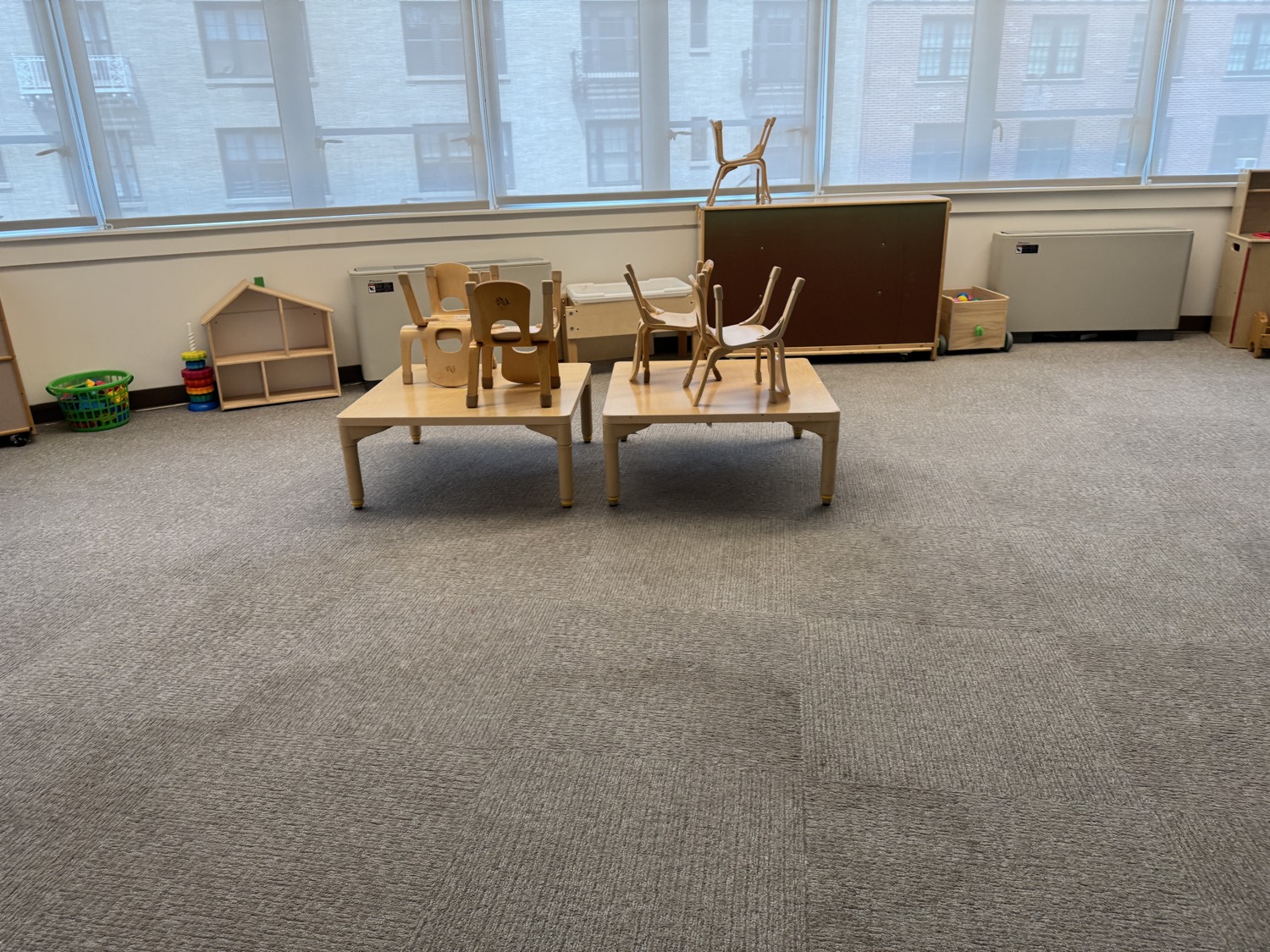 Classroom at the new FAWE campus