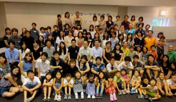 2012年度同窓会の集合写真