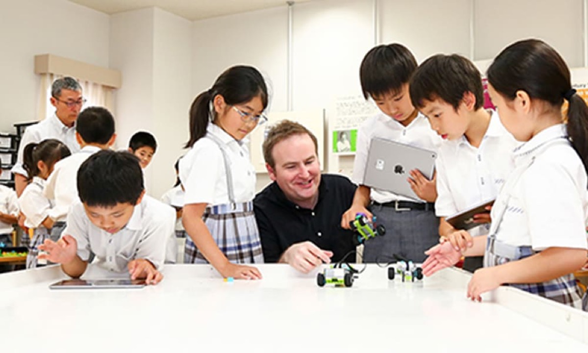 立命館小学校のICT教育の様子