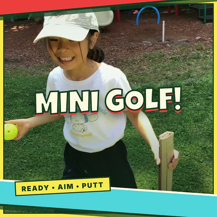 SCHOOLYARD GOLF！ 校庭がミニゴルフ場になった夏の日