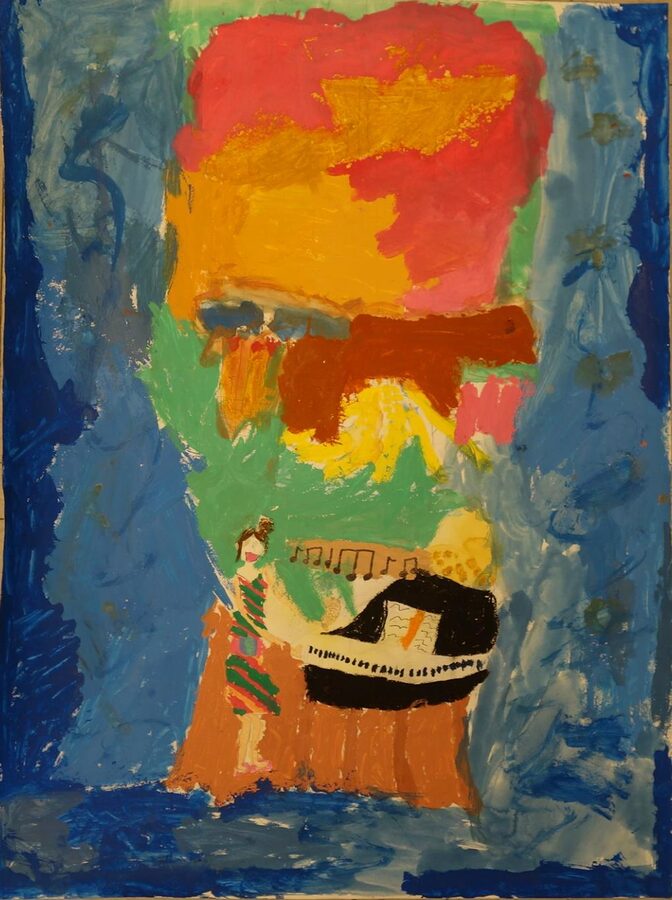 第4回 絵画部門グランプリ「ピアノだいすき」